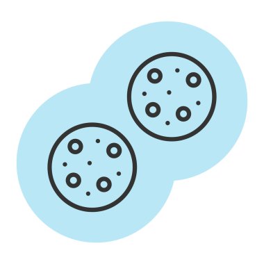 Modern b 'nin vektör illüstrasyonu hapların ikonundan yoksun