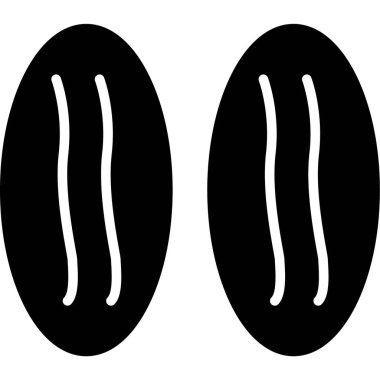 vektör siyah yumurta kümesi