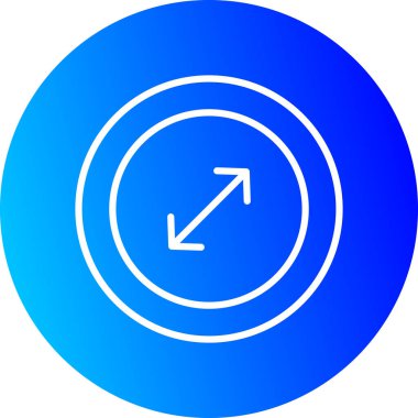 ok simgesi vektör illüstrasyonu