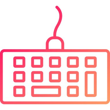 Hesap makinesi. Web simgesi basit illüstrasyon