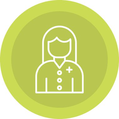 Doktor vektör satırı simgesi