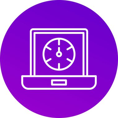 seo modern simgesinin vektör illüstrasyonu