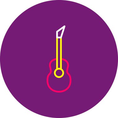 Vektör müzik simgesi illüstrasyonu