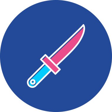 kılıç vektör simgesi modern basit illüstrasyon