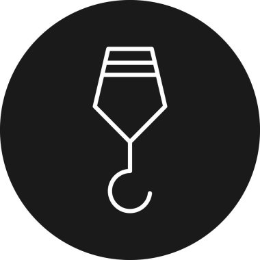 Modern simgenin vektör illüstrasyonu