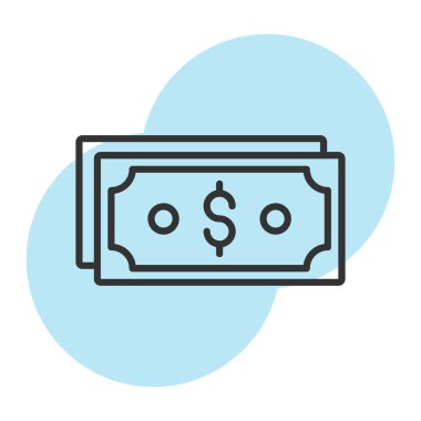 Doları vektör çizim