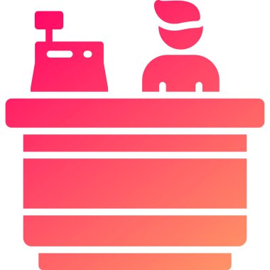 Gıda simgesinin vektör illüstrasyonu