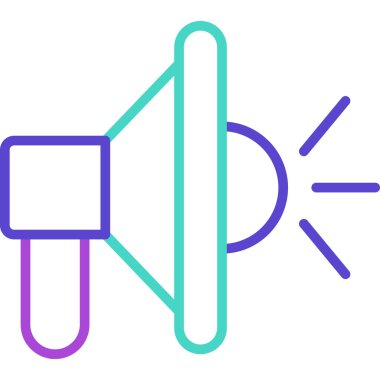 hoparlör vektör illüstrasyonu