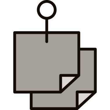 harita pin ikonu vektör illüstrasyonu