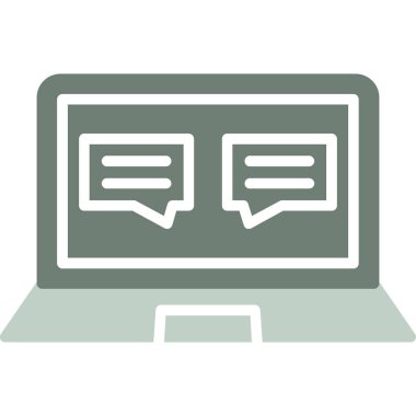 Web simgesi, vektör illüstrasyonu