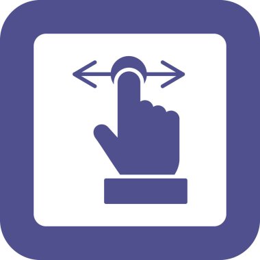 Simgeye tıklayın, vektör illüstrasyonu