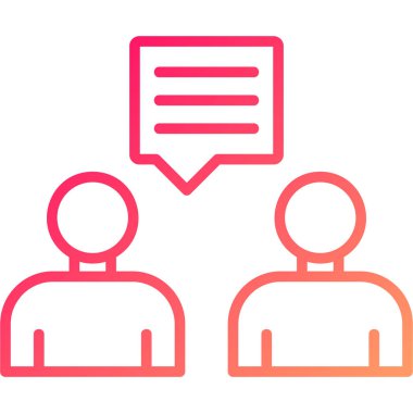 insanlar simge vektör illüstrasyonu