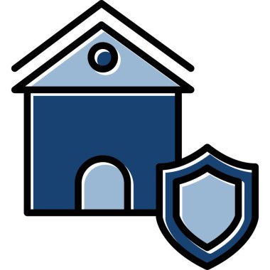 ev koruma simgesi - taslak biçimi