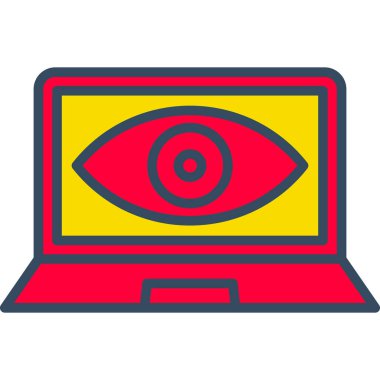 dizüstü bilgisayar güvenlik simgesi