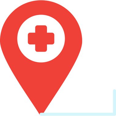 Hastane harita pin konumu