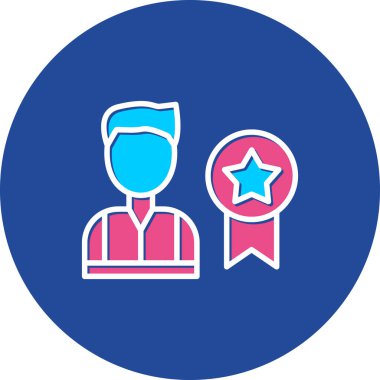 Ödül. Web simgesi basit tasarım