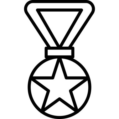 Ödül ödülü ikonu. beyaz üzerinde izole edilmiş web tasarımı için ödül vektör sembolü