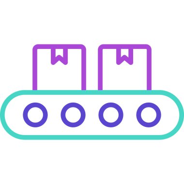 Beyaz arkaplan simgesinin vektör çizimi