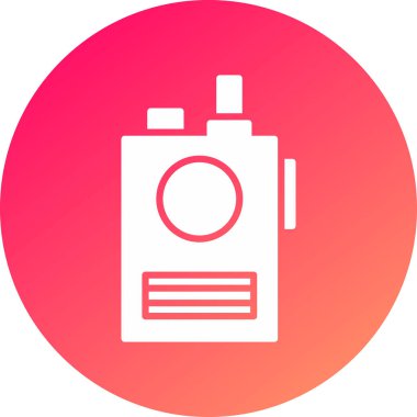 kamera simgesi vektör illüstrasyonu