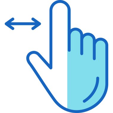 parmak el simgesi - taslak biçimi