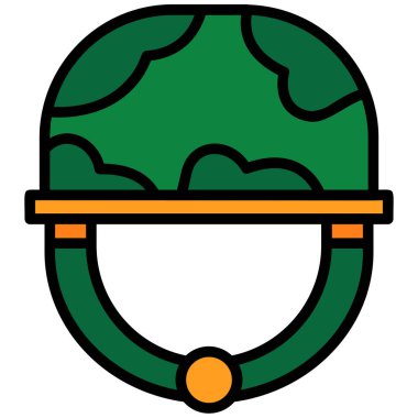 kask web simgesi basit tasarım