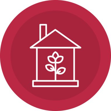 bitki simgesi vektör illüstrasyonu