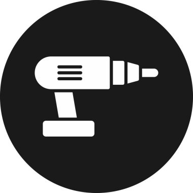 Tornavida. Web simgesi basit tasarım