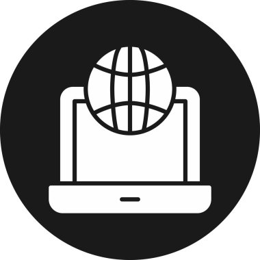 küresel ağ. Basit tasarım