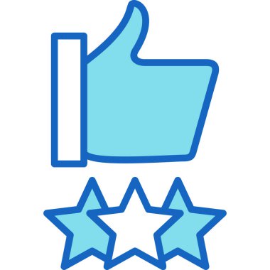 Gibi. Web simgesi basit illüstrasyon