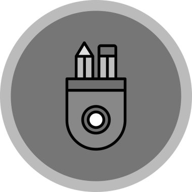 Modern eğitim ikonunun vektör illüstrasyonu