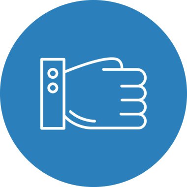 Kontrol et. Web simgesi basit tasarım