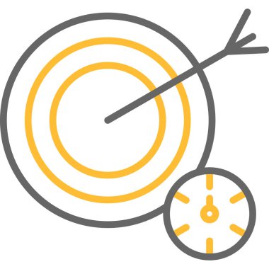 Pusula. Web simgesi basit tasarım