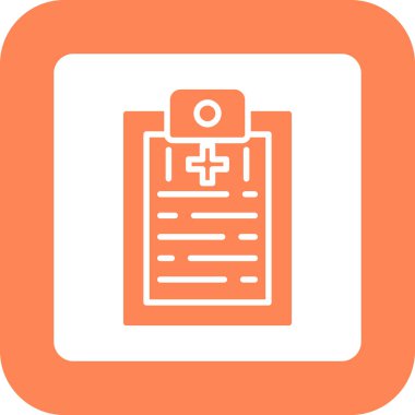 Belge simgesinin vektör illüstrasyonu