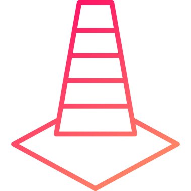 Tek bir simgenin vektör illüstrasyonu