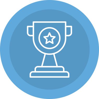 Ödül. Web simgesi basit illüstrasyon