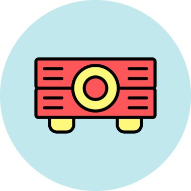 Otobüs. Web simgesi basit tasarım