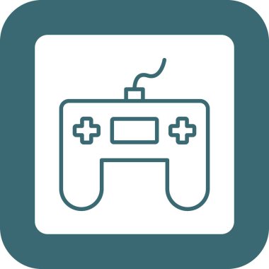 Joystick. Web simgesi vektör illüstrasyonu