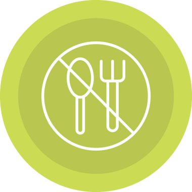 Bir restoran simgesinin çizimi