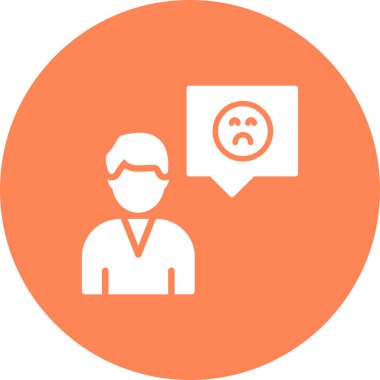 Konuş. Web simgesi basit tasarım