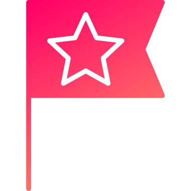 yıldız web simgesi, vektör çizim