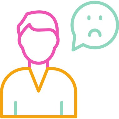 Avatar simgesi. Basit resimleme