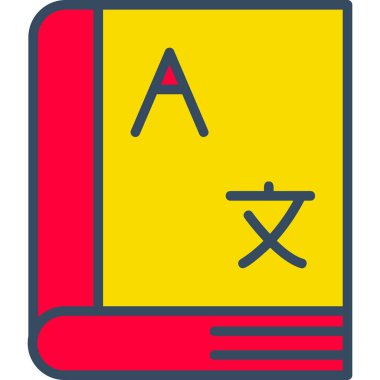 Eğitim simgesinin vektör illüstrasyonu