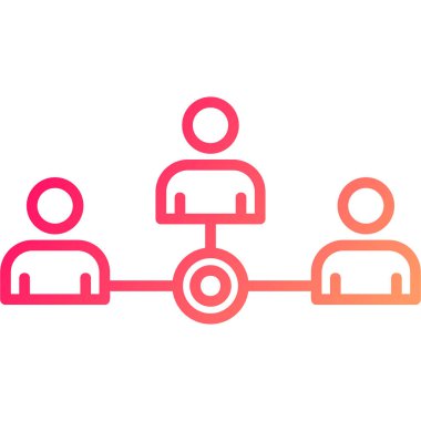 Sosyal ağ. Web simgesi