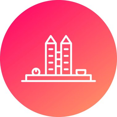 vektör şehir resimleme