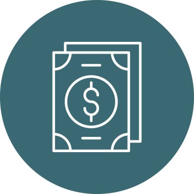 Vektör Doları simge tasarlamak