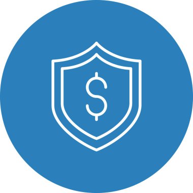 Dolar simgesi vektör illüstrasyonu