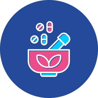 Tıp simgesi vektör illüstrasyonu