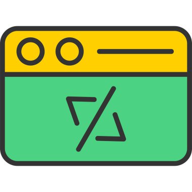 Pil simgesinin vektör illüstrasyonu