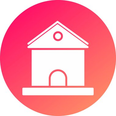 church modern icon, vector illustration