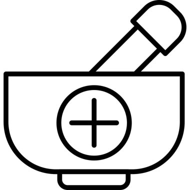 Yemek pişirme simgesi ana hatlarıyla